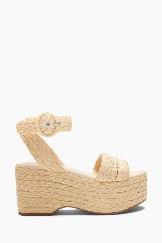 MARC FISHER Marcell Rafia Wedge | EVEREVE | Evereve