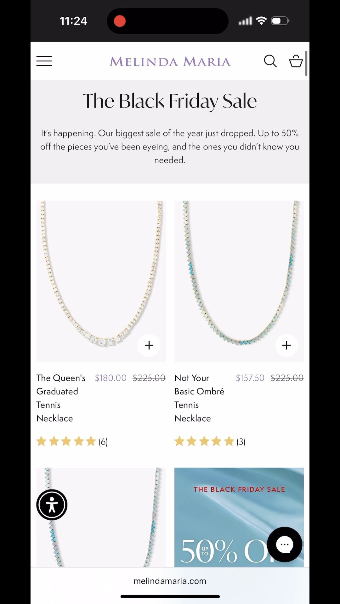 Once a year half off sale 

#LTKCyberWeek #LTKHoliday #LTKGiftGuide