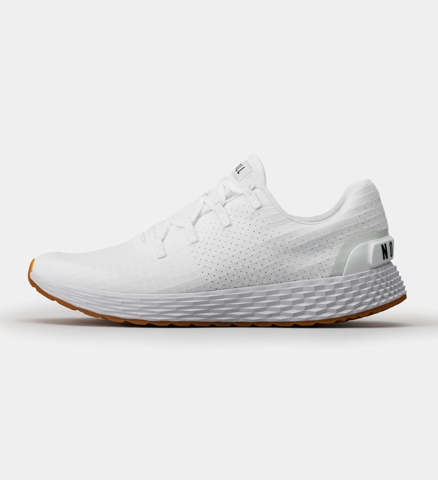 MEN'S WHITE RIPSTOP RUNNER - White Running Shoes - NOBULL | NOBULL