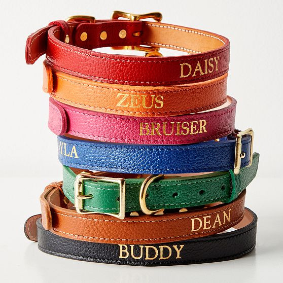 LEATHER DOG COLLAR | Mark and Graham