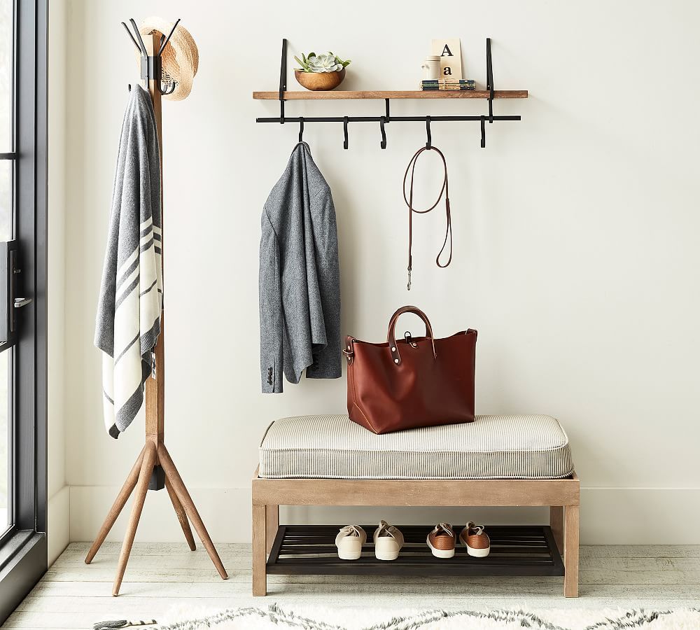 Lucy Mango Wood Entryway Collection | Pottery Barn (US)