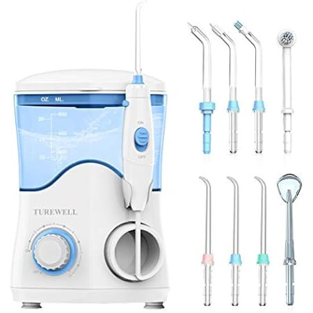 Water Flosser, Dental Oral Irrigator for Teeth/Braces,10 Pressure Levels Water Pick Teeth Cleaner... | Amazon (US)