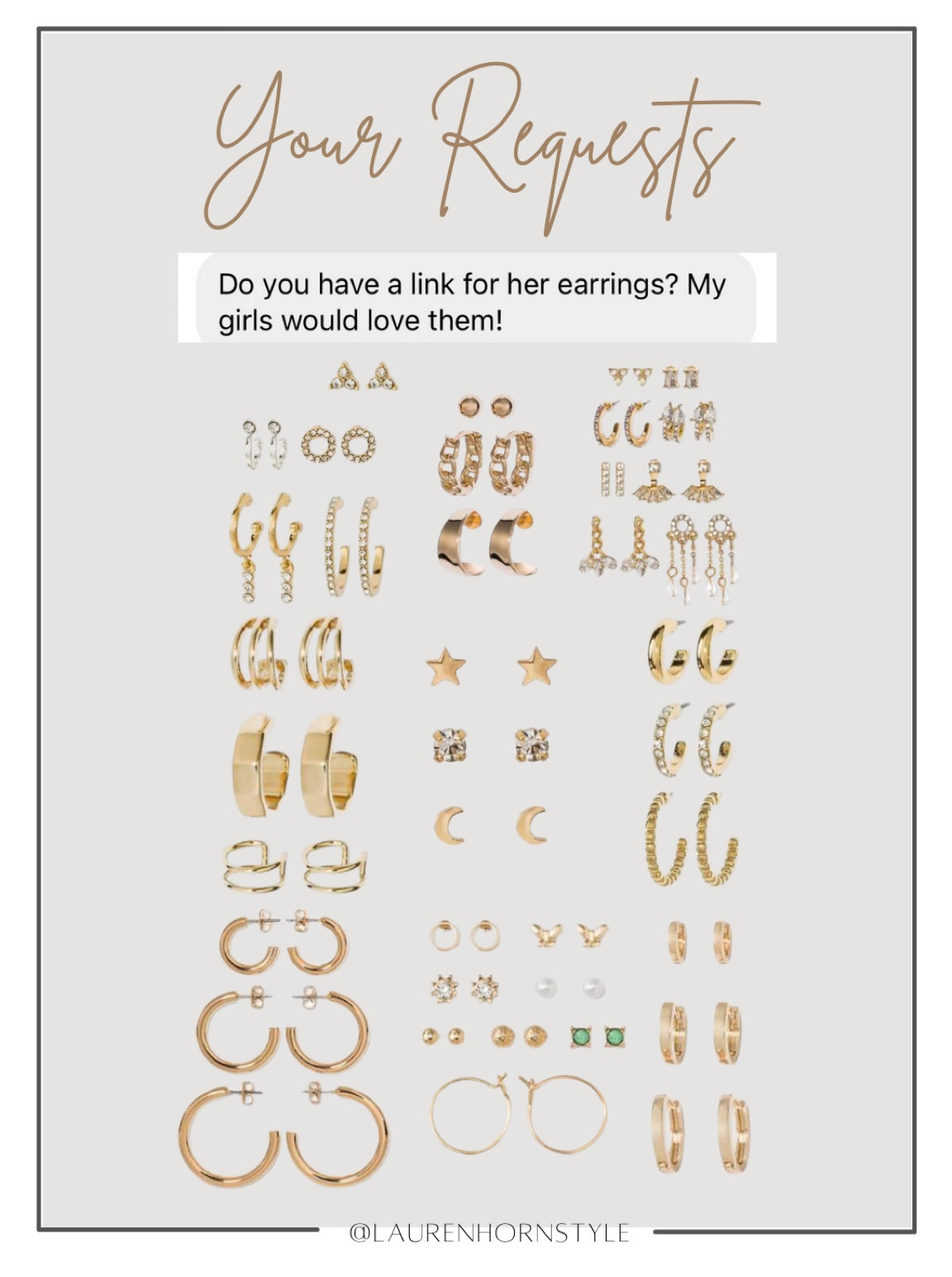 I always buy the girls small gold earrings in packed! Tap link below to shop all on sale. Makes a great stocking stuffer! Follow for more! Xx

#LTKsalealert #LTKfindsunder50 #LTKstyletip