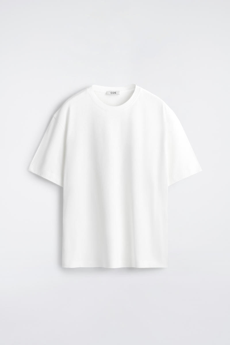 Relaxed Cotton-Linen T-Shirt | COS (US)