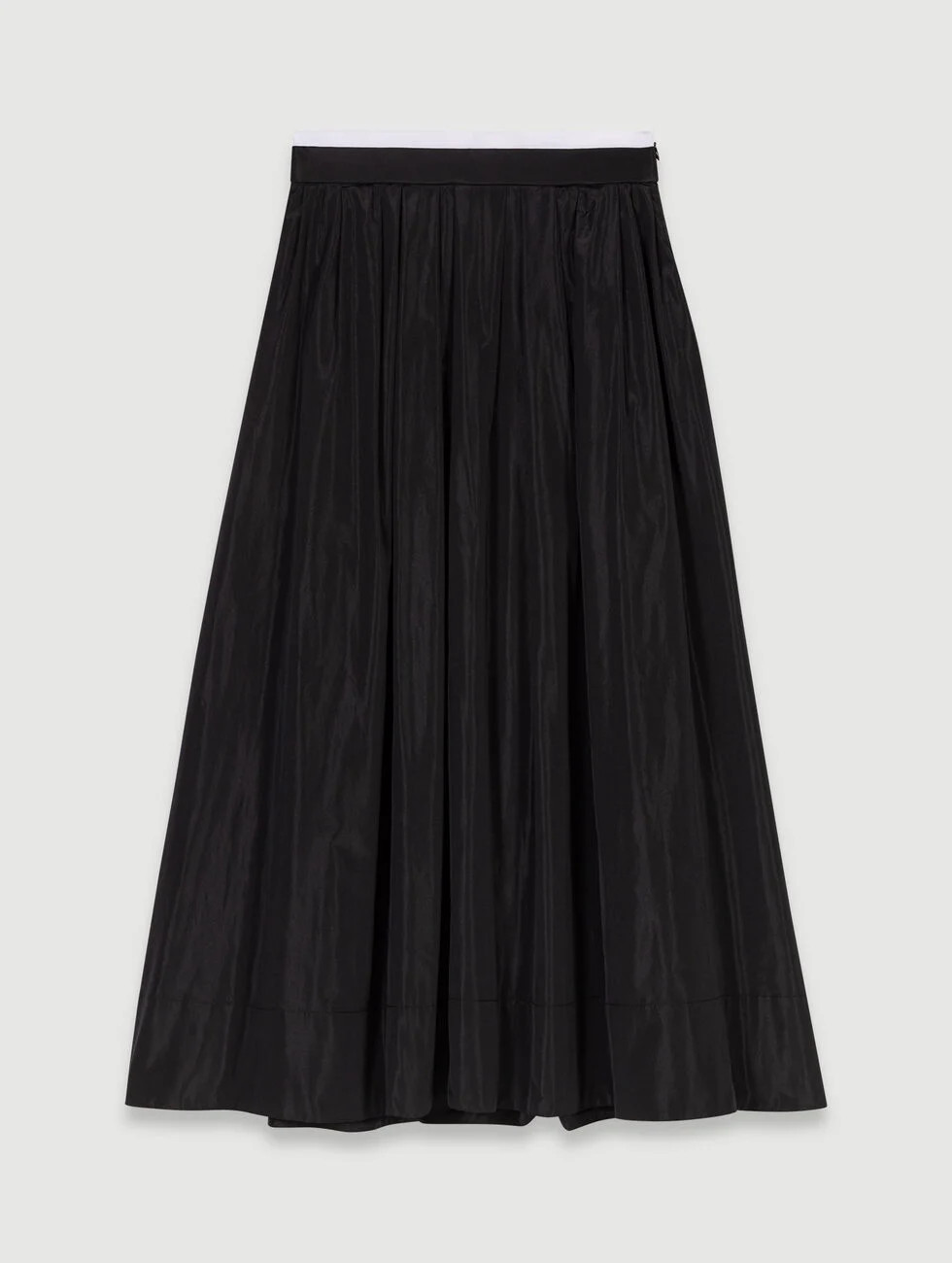 maxi skirt with contrast waistband | Maje US | Maje US