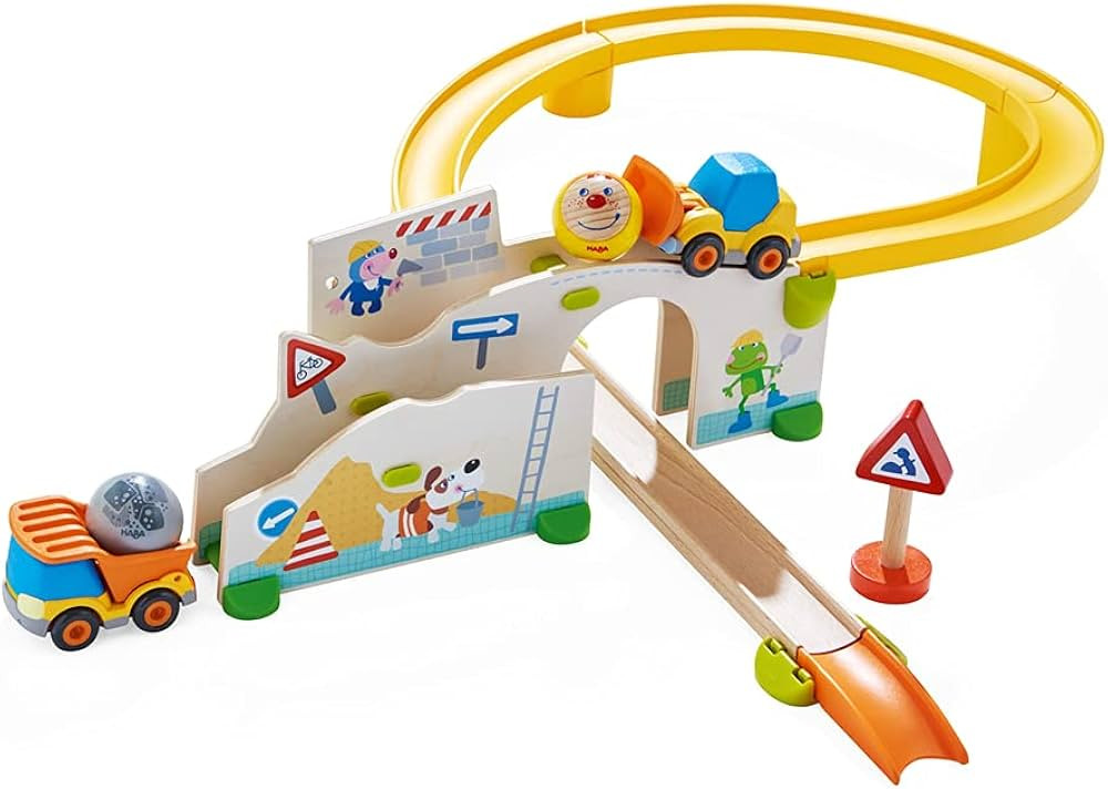HABA Kullerbü 303081 Play Track on The Construction Site | Amazon (US)
