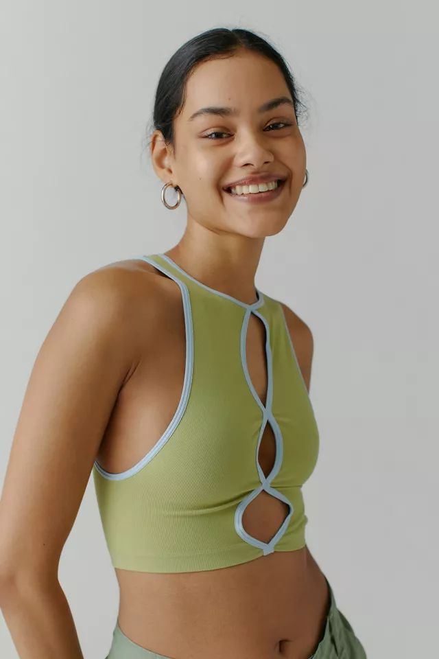 Out From Under Violetta Seamless Cutout Bra Top | Urban Outfitters (US and RoW)