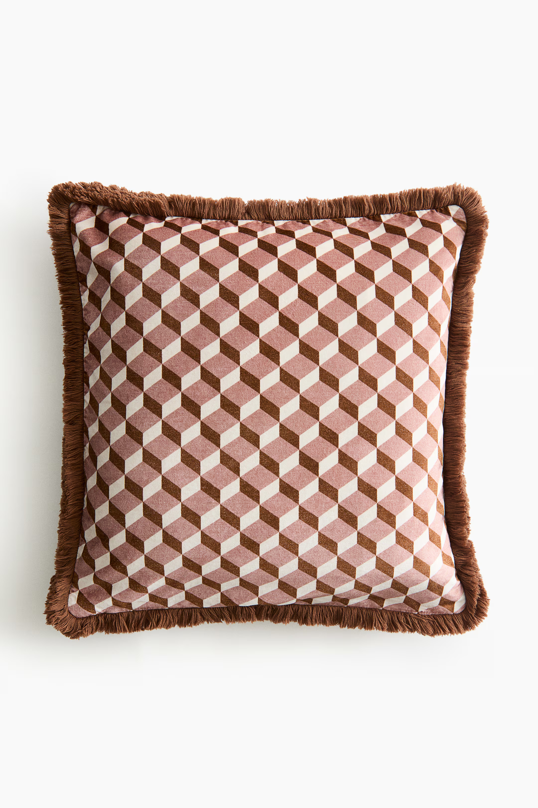 Patterned Velvet Cushion Cover | H&M (US + CA)