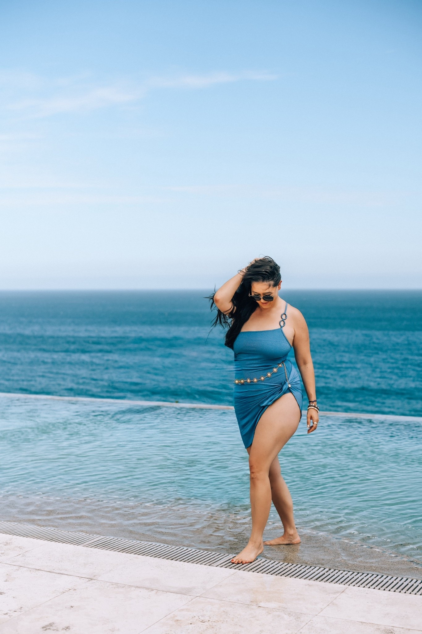 One piece is change of scenery—love the metallic blue in this one piece! Code WTFAB gets you 10% off! 

#LTKSwim #LTKMidsize #LTKSeasonal
