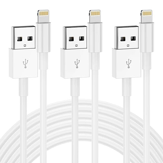[Apple MFI Certified] iPhone Charger Cable 10 Ft, QZIIW 3Pack Extra Long USB A to Lightning Cable... | Amazon (US)