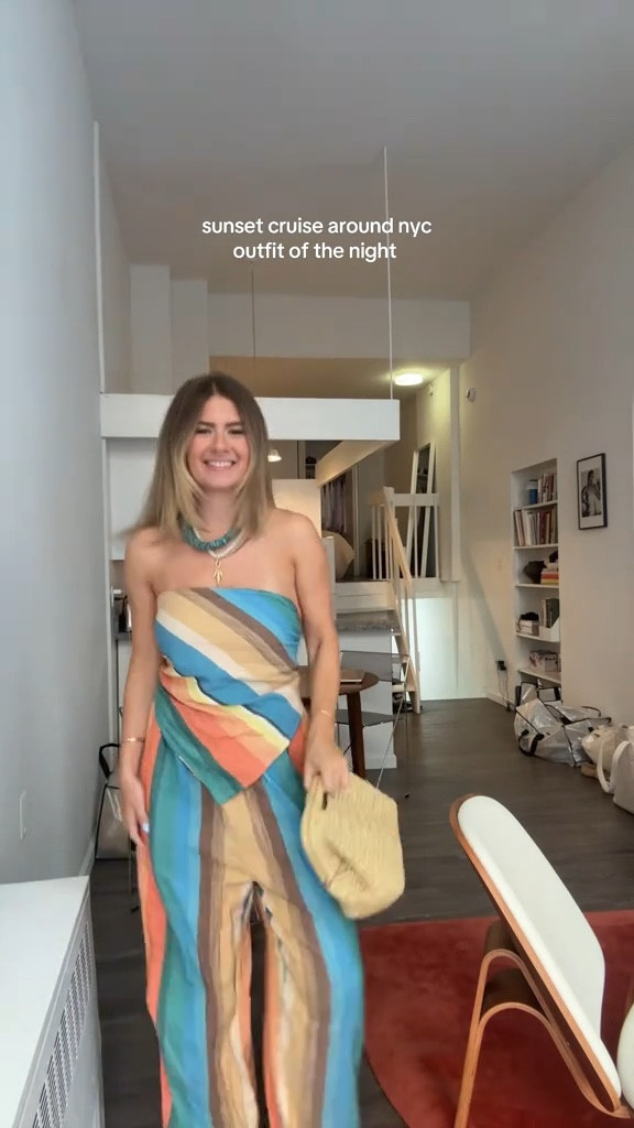 sunset cruise around nyc! 💖