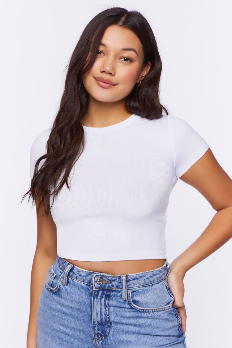 Ribbed Knit Crop Top | Forever 21 (US)