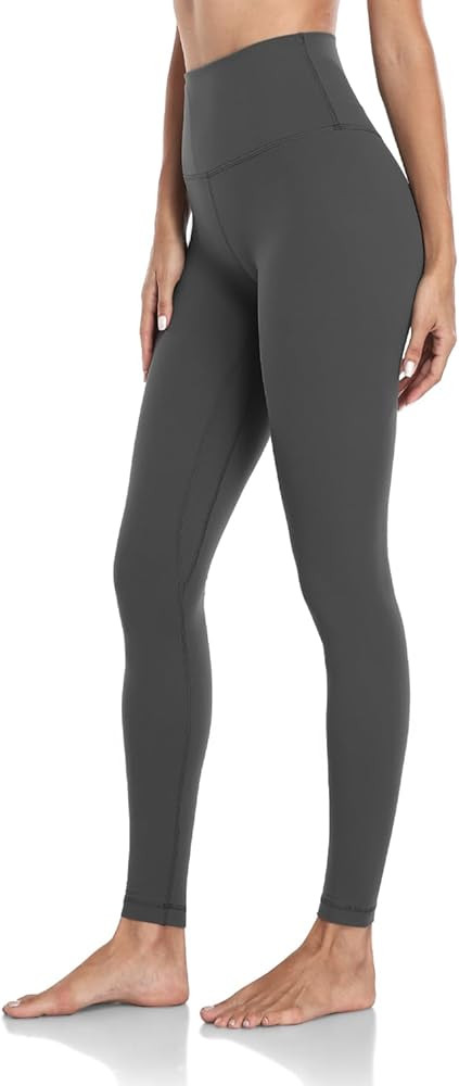 HeyNuts Essential Leggings, High Waisted Soft Pants Compression Workout Athletic Yoga Pants | Amazon (US)
