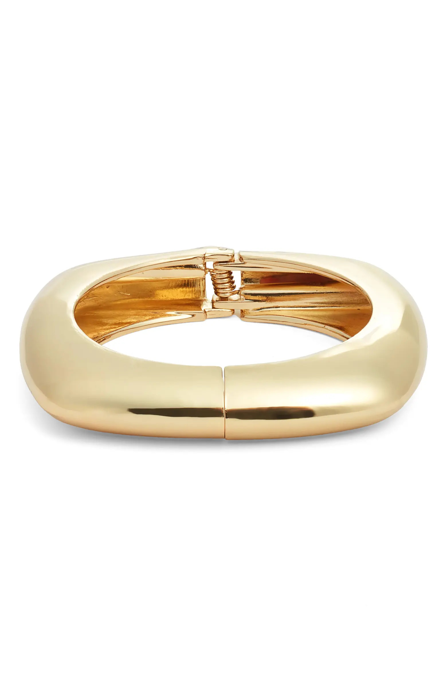 Nordstrom Square Hinged Bangle Bracelet | Nordstrom | Nordstrom