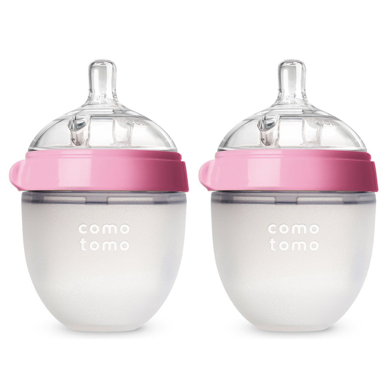 Comotomo Baby Bottle, Pink, 5 Ounce (2 Count) | Amazon (US)