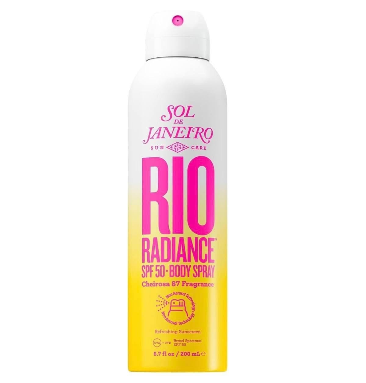 For any fellow Sol de Janeiro fans, their Rio Radiance SPF 50 Spray is 15% off today at Amazon!!! If you have any upcoming trips planned, it’s a great time to grab sunscreen and be prepared! The formula of this is so lightweight and non-greasy, plus the fragrance is absolutely amazing and smells like Summer in a can ☀️ Both sizes on sale - click the “Redeem” button or enter code SM2L00TLT6O9 at checkout!

#LTKBaby #LTKTravel #LTKSaleAlert
