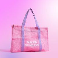 Pink Mesh Beach Bag | Naked Sundays (US)