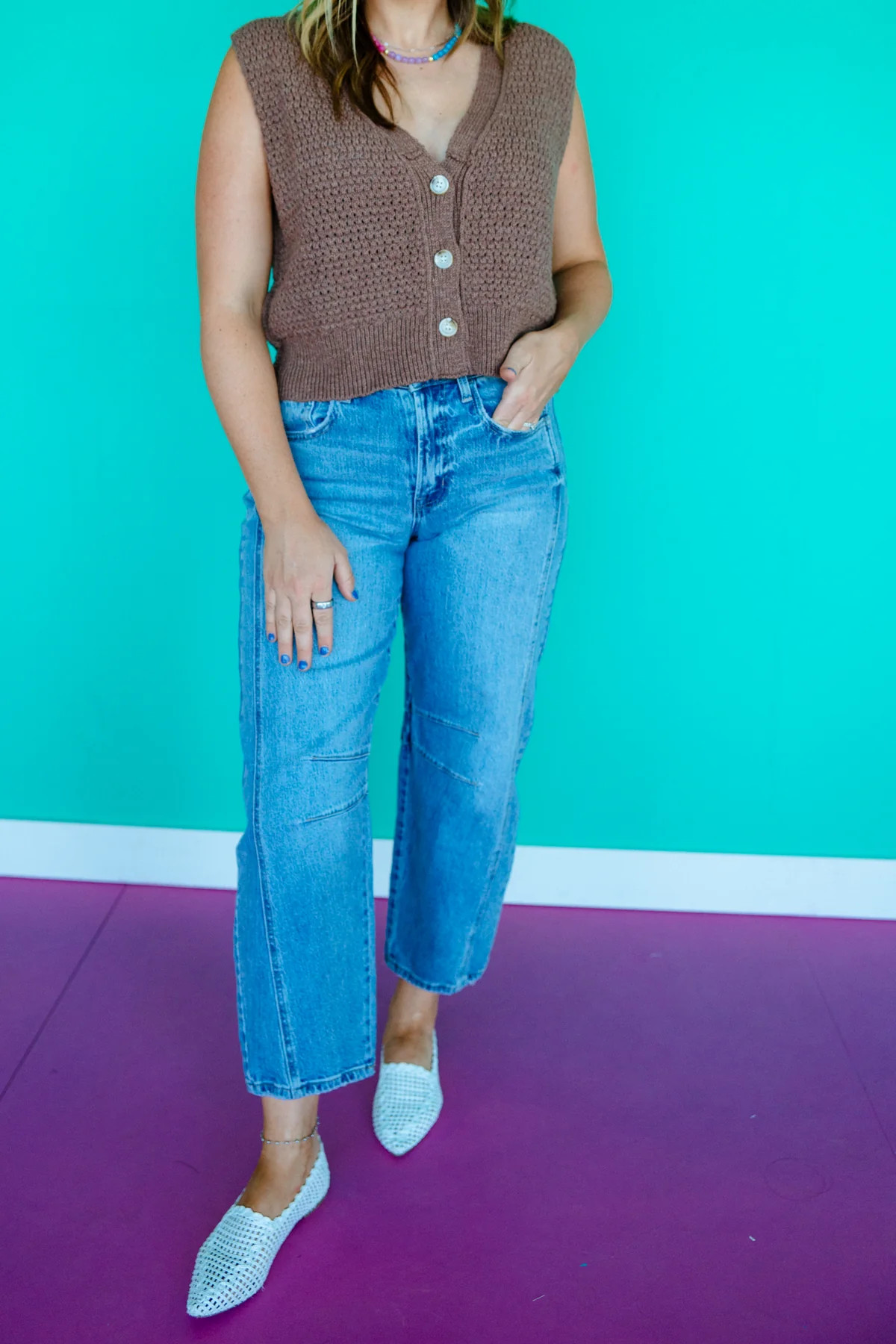 Jillie High Rise Barrel Jeans - Light Wash | MyEllement Boutique