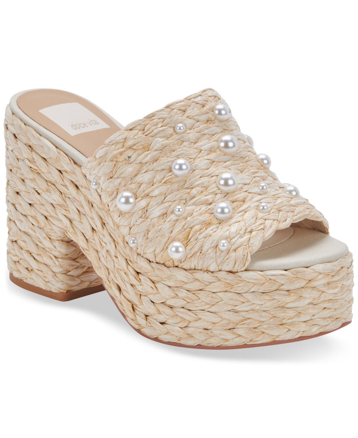 Dolce Vita Women's Elora Embellished Platform Sandals Women's Shoes | Macys (US)