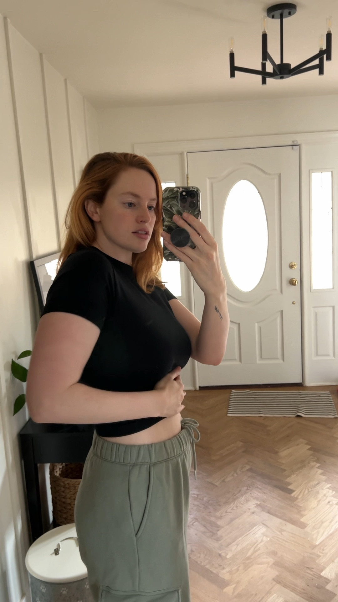 I love this cropped tshirt from Target and it’s on sale!! It’s a stretchy material that makes it super comfortable with the tight fit. I’m wearing a medium 

#LTKsalealert #LTKfindsunder50 #LTKVideo