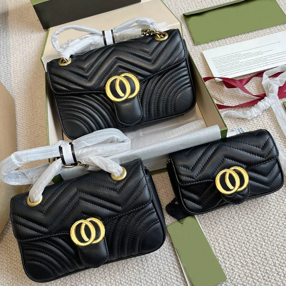 Designer Bag Shoulder Bag Fashion Luxury Handbags Women Cross Body Classic 3 Sizes Luxuries Bag | DHGate