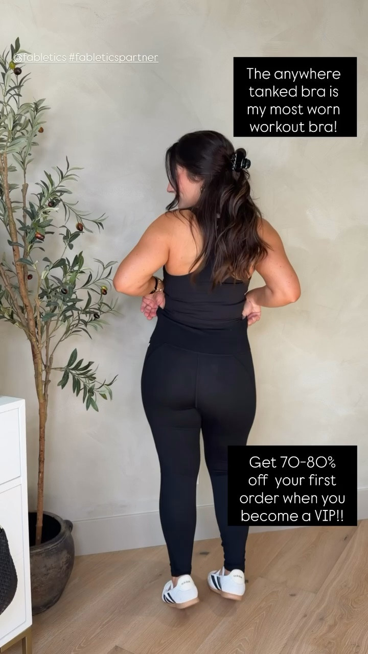 New arrivals from @Fabletics!

Cloud jersey wide leg onesie
Size small short

Define high waisted 7/8 leggings
Size small 

Anywhere cropped bra tank 
Size small 

5’0” 140lbs

#LTKgrwm #LTKPetite #LTKActive