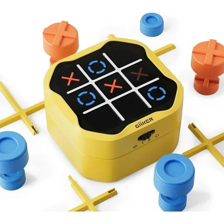GiiKER Tic Tac Toe Bolt,3-in-1 Handheld Puzzle,Portable Travel Toy for Kids and Adults,Birthday Gift for Boys and Girls | Walmart (US)