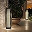 Grand patio Outdoor Floor Lamp Solar Powered Lantern Waterproof Wicker Boho Deck Lights for Garde... | Amazon (US)