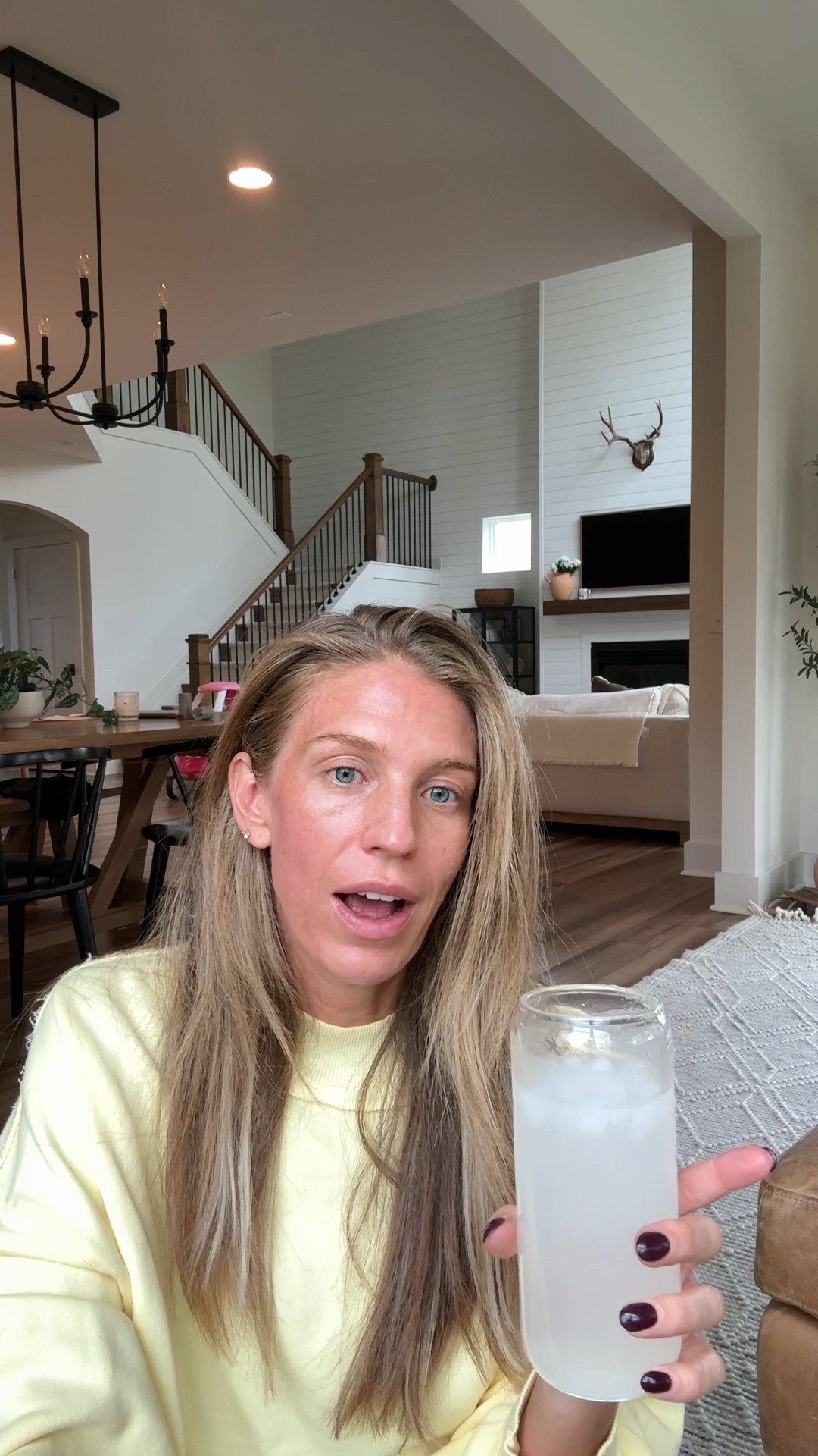 I drink 16 ounces of this every morning for the last 3 years. I do not miss a day! It’s all whole food source and not synthetic vitamins so your body absorbs it better

WHAT I DO:
• mix one scoop of mini dew electrolytes (I like the better or watermelon flavor) with 4 scoops of unflavored Armra colostrum into 12-16 ounces of water.  I lately have been loving the Just ingredients brand of electrolytes too! The Fruit Punch, Lemonade, and Blue Hawaii flavors are my favorite! Free shipping with code TALLBLONDEBELL. Another brand of electrolytes I like it LMNT but just a heads up it is salty! Watermelon, raspberry, orange, and grapefruit are my favorite flavors. 
• drink and take with beef liver tablets and my ritual synbiotic+ which is a prebiotic, probiotic, and post biotic. 
Goal for all of this is to replenish my body of its nutrients and minerals and support my gut and give it what it needs. This in returns can impact my overall health! 
CODES: 
• moon juice 25% off with code ASHLEYBELL
• Armra 15% off first purchase with code TALLBLONDEBELL 
• Just Ingredients FREE SHIPPING with code TALLBLONDEBELL 

EVERYTHING is clean ingredients and I wouldn’t waste my time or money if I didn’t truly believe in these products. They all help replenish my body of its nutrients and work at a cellular level. 

Helps support hydration, energy, stamina, hair, skin, cramps, immune health, basically everything! 

#LTKActive #LTKActive