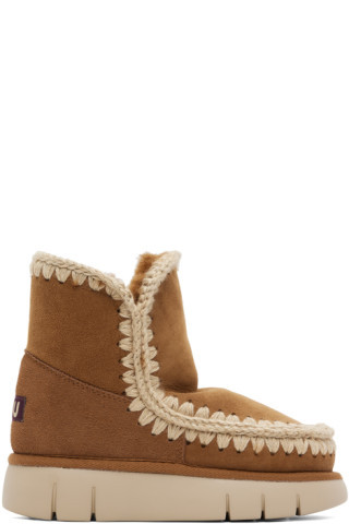 Mou - Brown 18 Bounce Boots | SSENSE