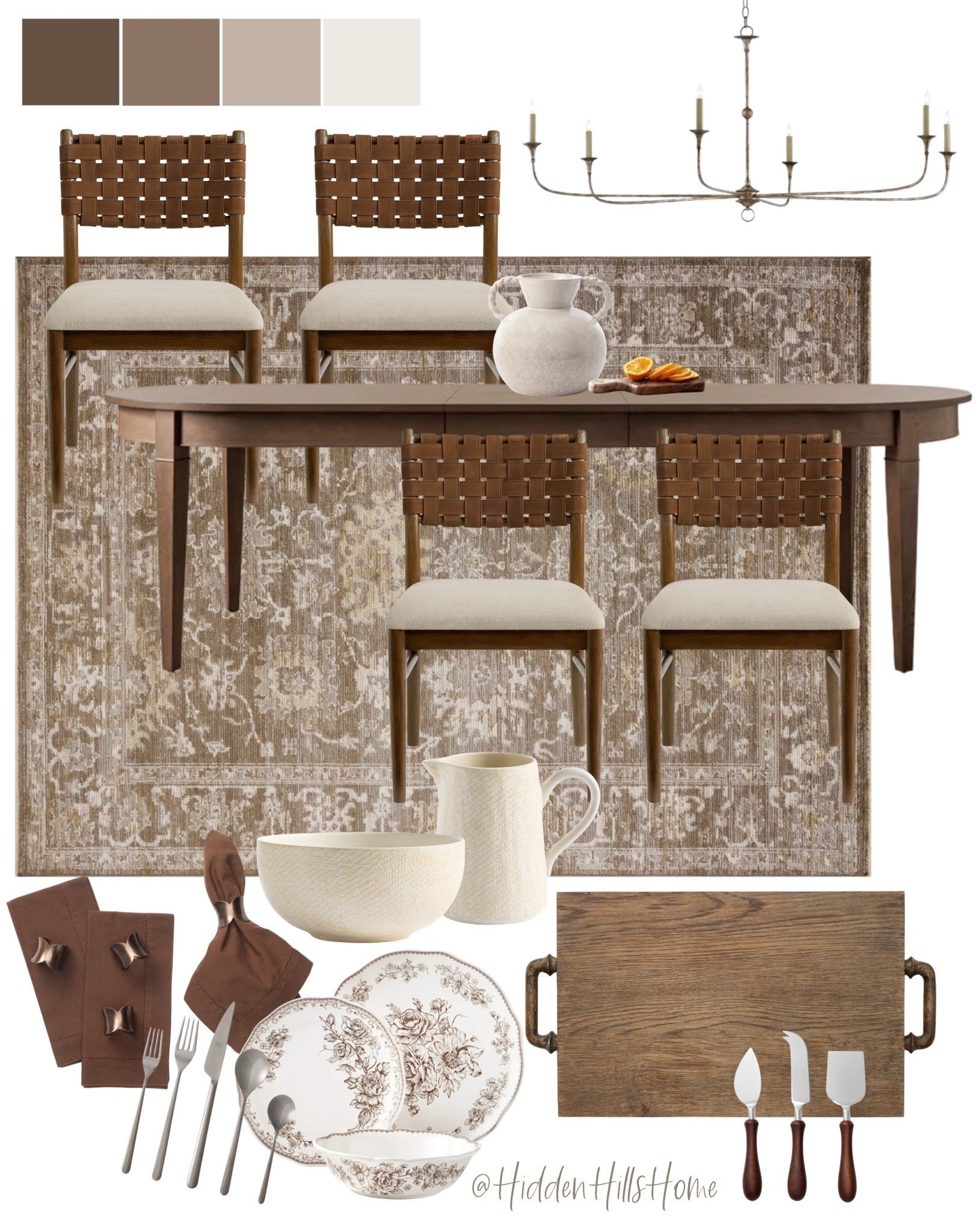 Dining room decor mood board, dining table, dining room chairs, home decor ideas, dining room rug, dining plates, napkins #diningroom 



#LTKSaleAlert #LTKHome