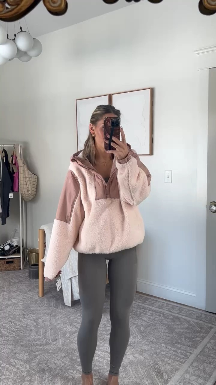 SO SOFT!! 🤩 and in the prettiest color for spring!! Run to grab this before it sells out if you want it! 

#LTKfindsunder100 #LTKfitness #LTKstyletip