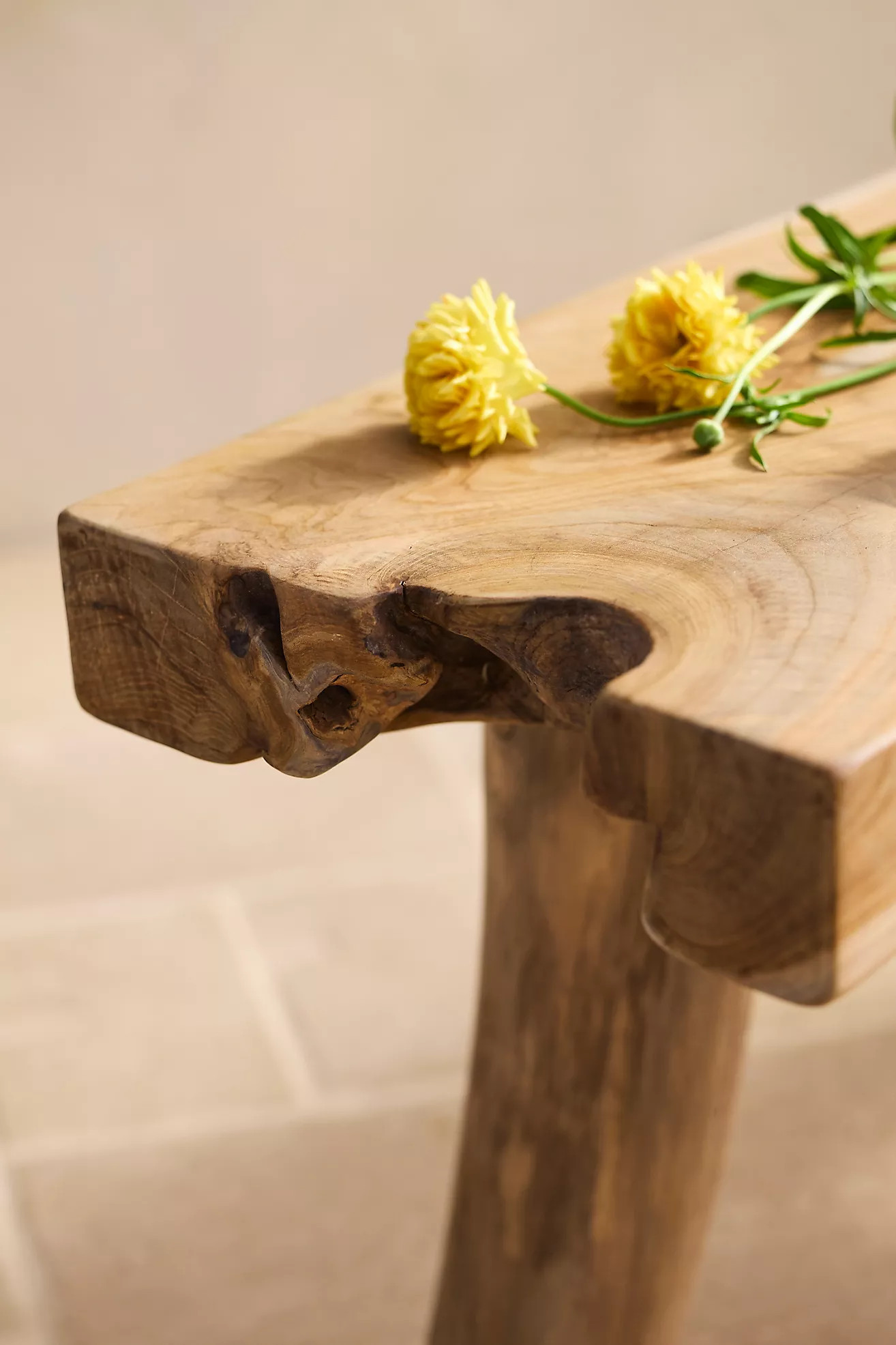 Teak Root Mudroom Bench | Anthropologie (US)