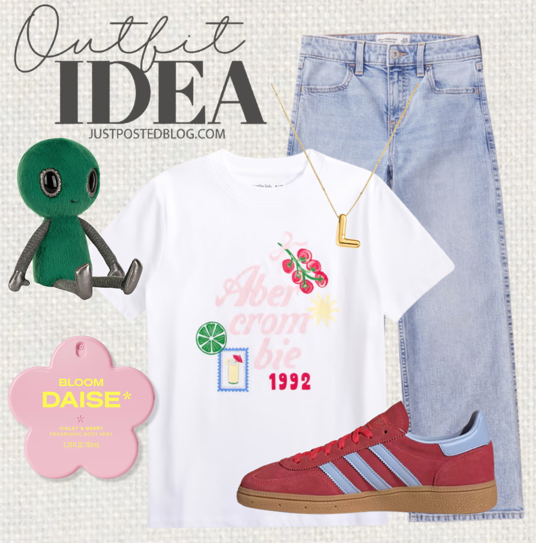 I am LOVING that shirt, it has so many fun colors!! This would be such a cute outfit for tweens and teens!! 

 