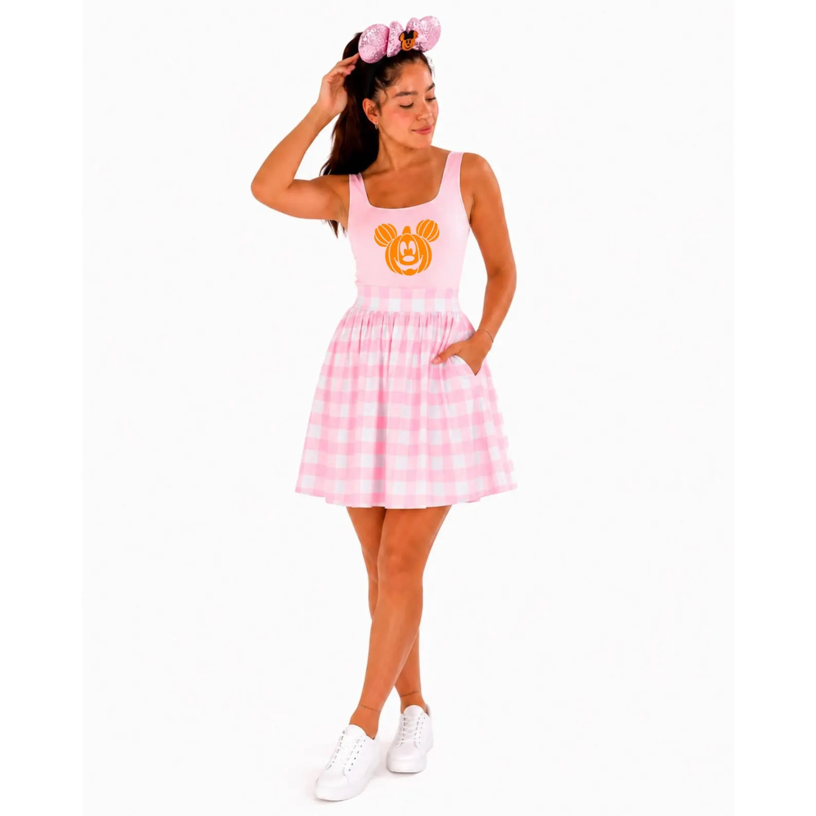 Magic Kingdom Mickey Halloween Party Dress Pink Halloween Dress | Etsy (Global)