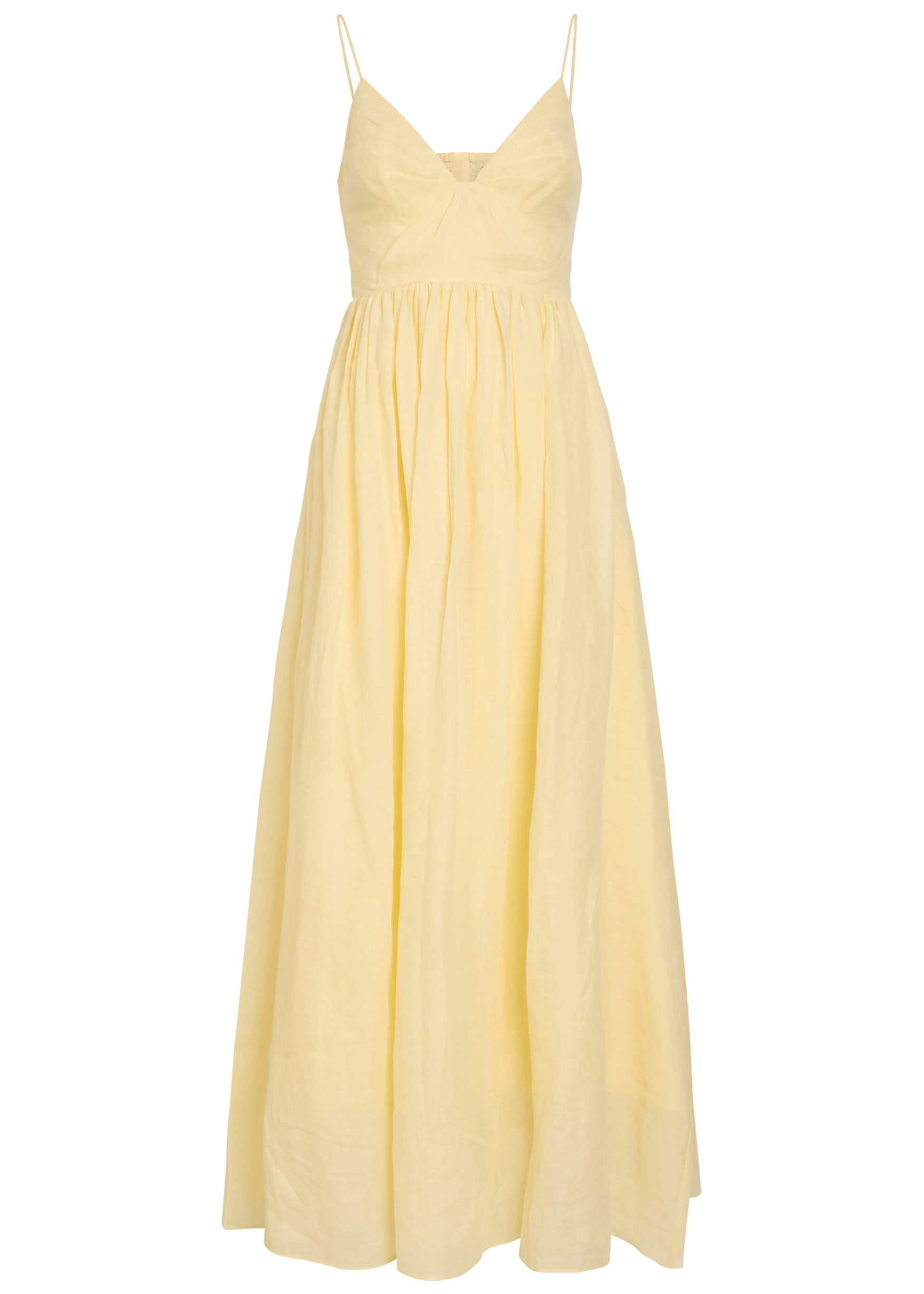 Vacation pleated ramie maxi dress | Harvey Nichols