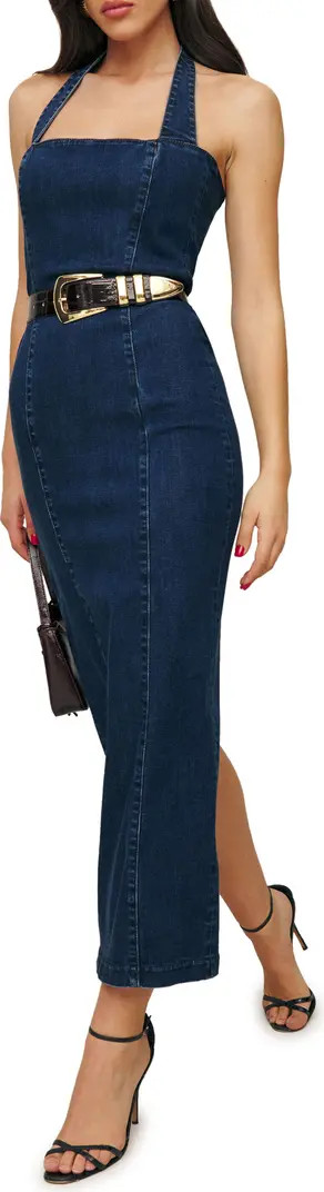 Reformation Evita Denim Dress | Nordstrom | Nordstrom
