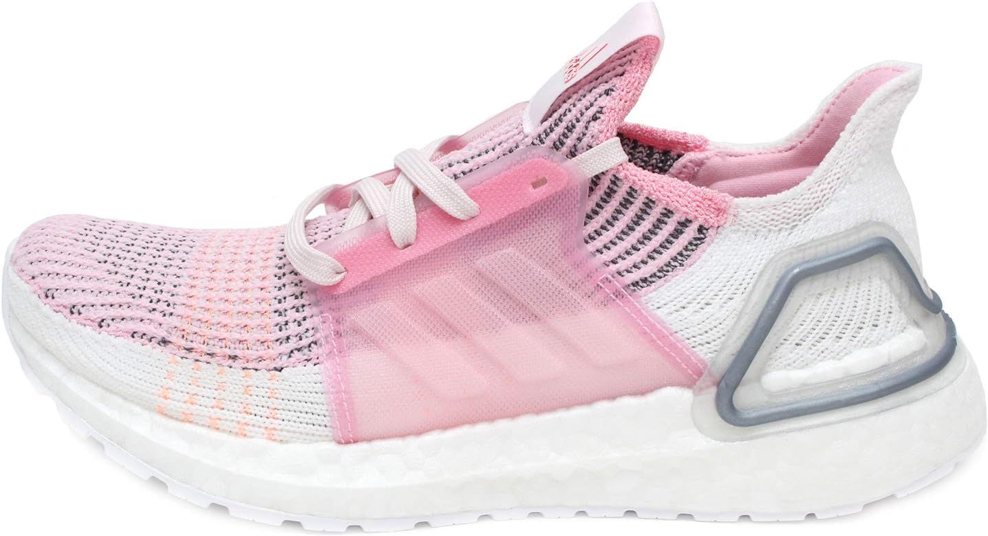 adidas Ultraboost 19 Womens in True Pink/Orchid Tint, 7.5 | Amazon (US)