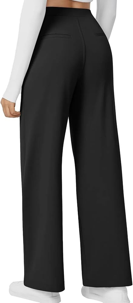 High Waisted Work Pants for Women Business Casual Outfits Office Dress Pants Trousers with Pocket... | Amazon (US)