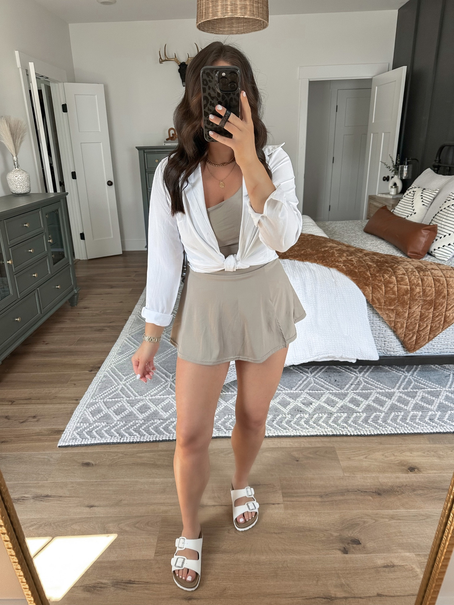 Set — small
Button Down — medium 

Workout outfit | matching set amazon | women’s matching set | summer matching set | activewear set | amazon activewear | athleisure wear | athleisure outfits | tennis skirt | errands outfit | summer outfit | amazon sandals | Birkenstock lookalike sandals | white button down shirt outfit | summer brunch outfit | brunch outfit amazon | brunch style 




#LTKstyletip #LTKshoecrush #LTKunder50