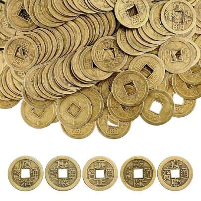 1pc/10pcs/20pcs/50pcs-Chinese New Year Coin,Feng Shui Fortune I-Ching Money,Lucky Coins, Feng Shui Coins,Mysterious Eastern Culture,Chinese Lunar New | SHEIN
