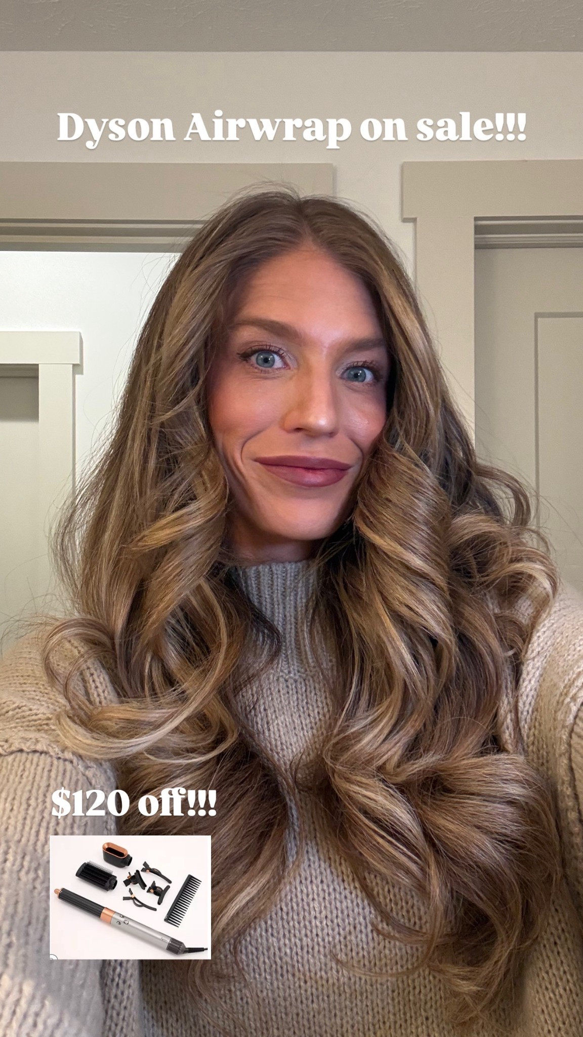 My Dyson Airwrap is on major sale! It’s a QVC special deal! The kit comes with multiple styling tools + accessories. I’ve had mine for years now and use it everyday even if it’s just the blow dryer attachment 
Stackable code for new customers:
$15 off $35 with code NEWYEAR15

@QVC, @dyson or @dysonbeauty, #LoveQVC, #Ad

#LTKmorningroutine #LTKBeauty #LTKgrwm