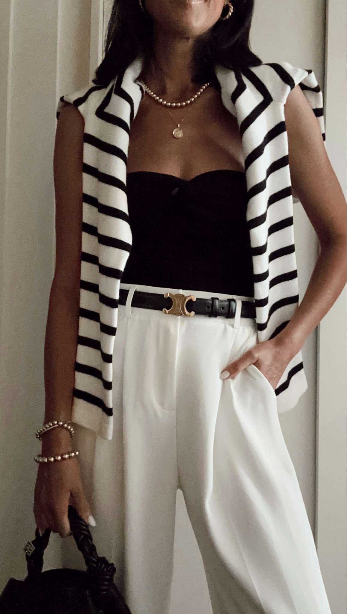 Packed this on my last trip to Paris and got so much use out of it! Here it is in the color apricot black. Wearing the size small I’m just shy of 5-7” and XS blazer
StylinByAylin, Aylin, Amazon must 

 #LTKgrwm #LTKootd #LTKSeasonal