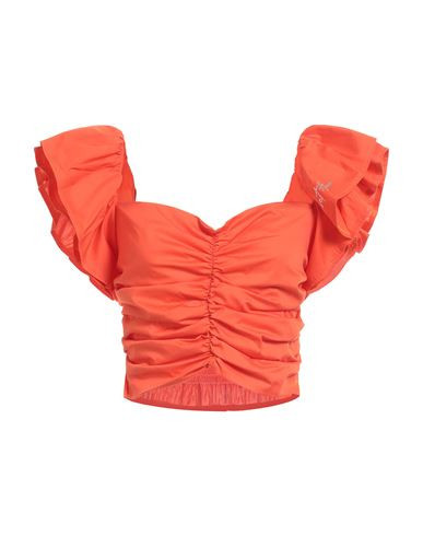 Odi Et Amo Woman Top Orange Size ONESIZE Cotton | YOOX (US)