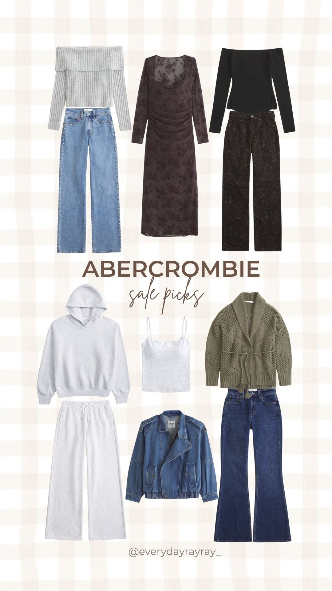 Abercrombie Holiday Rush Sale 🤎 Up to 40% off everything!

More sale picks I’m loving: off-the-shoulder knits, comfy sets, elevated basics, winter denim & a few dressier options too! So many winter closet staples marked down ✨

P.S. Save this one too — an extra discount is coming Friday 👀

#abercrombie #abercrombiefinds #abercrombiesale #winterstyle #neutralwardrobe #capsulecloset #cozystyle #casualstyle

#LTKHoliday #LTKGiftGuide #LTKSaleAlert
