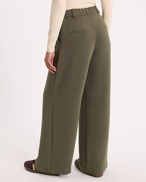 High Waisted Relaxed Trouser | Express