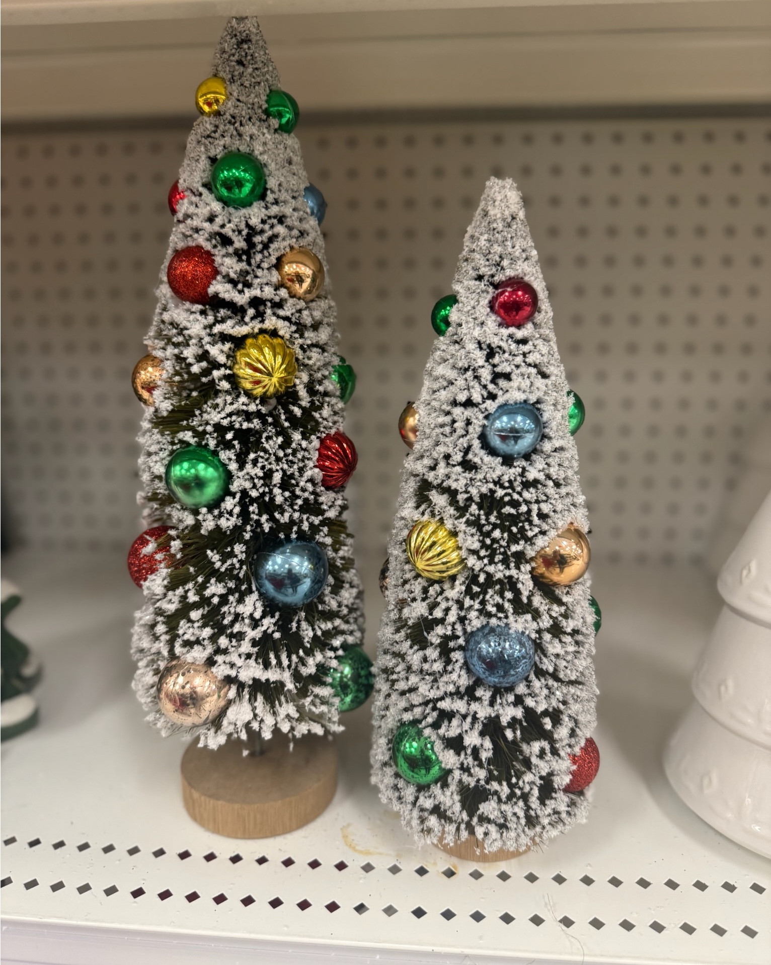 Love these mini flocked trees from target! So cute on any table! 

#LTKHome #LTKFindsUnder50 #LTKHoliday