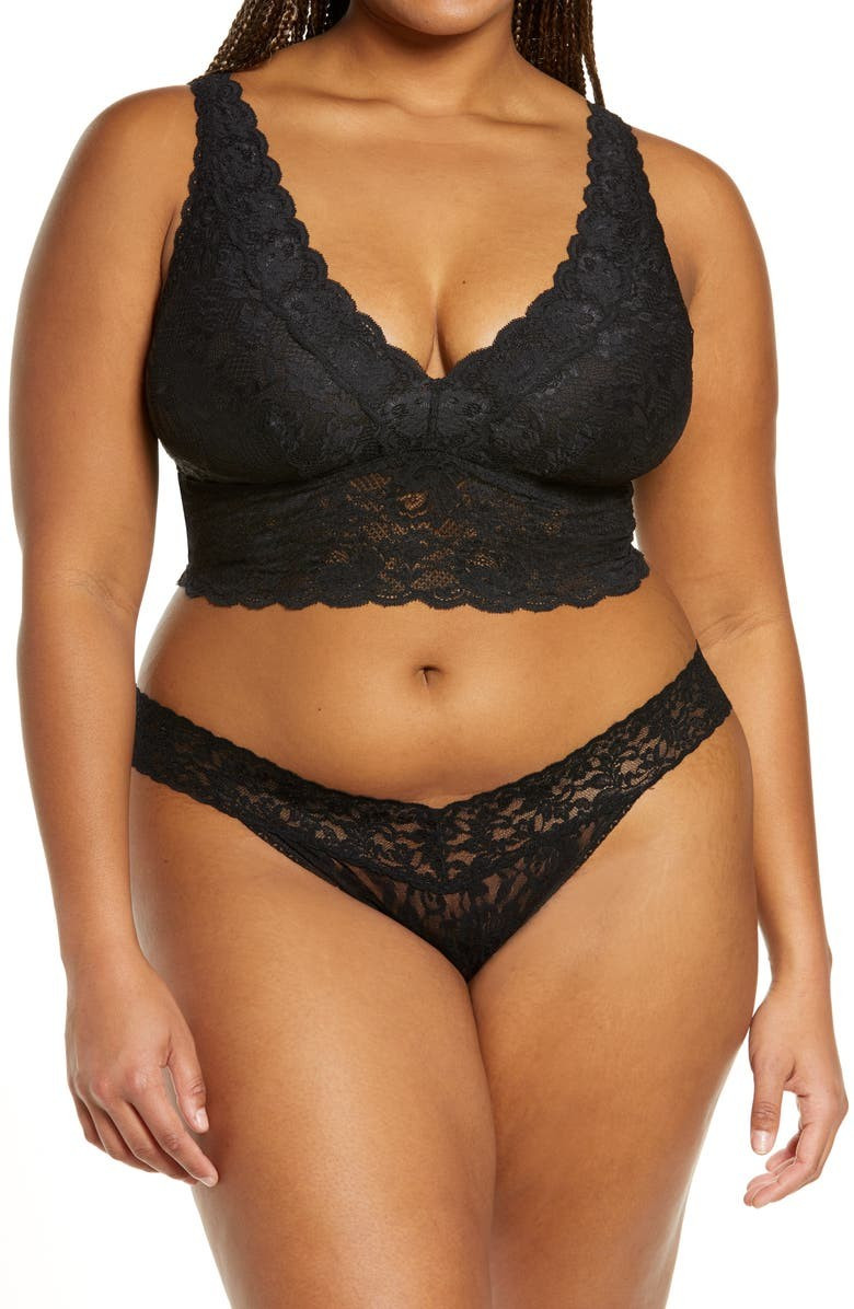 Never Say Never Curvy Plungie 2-Pack BralettesCOSABELLA | Nordstrom