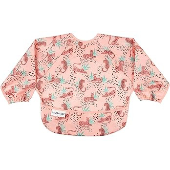 Tiny Twinkle Mess Proof Full Sleeve Bib, Baby and Toddler Waterproof Bibs, Machine Washable, Long... | Amazon (US)