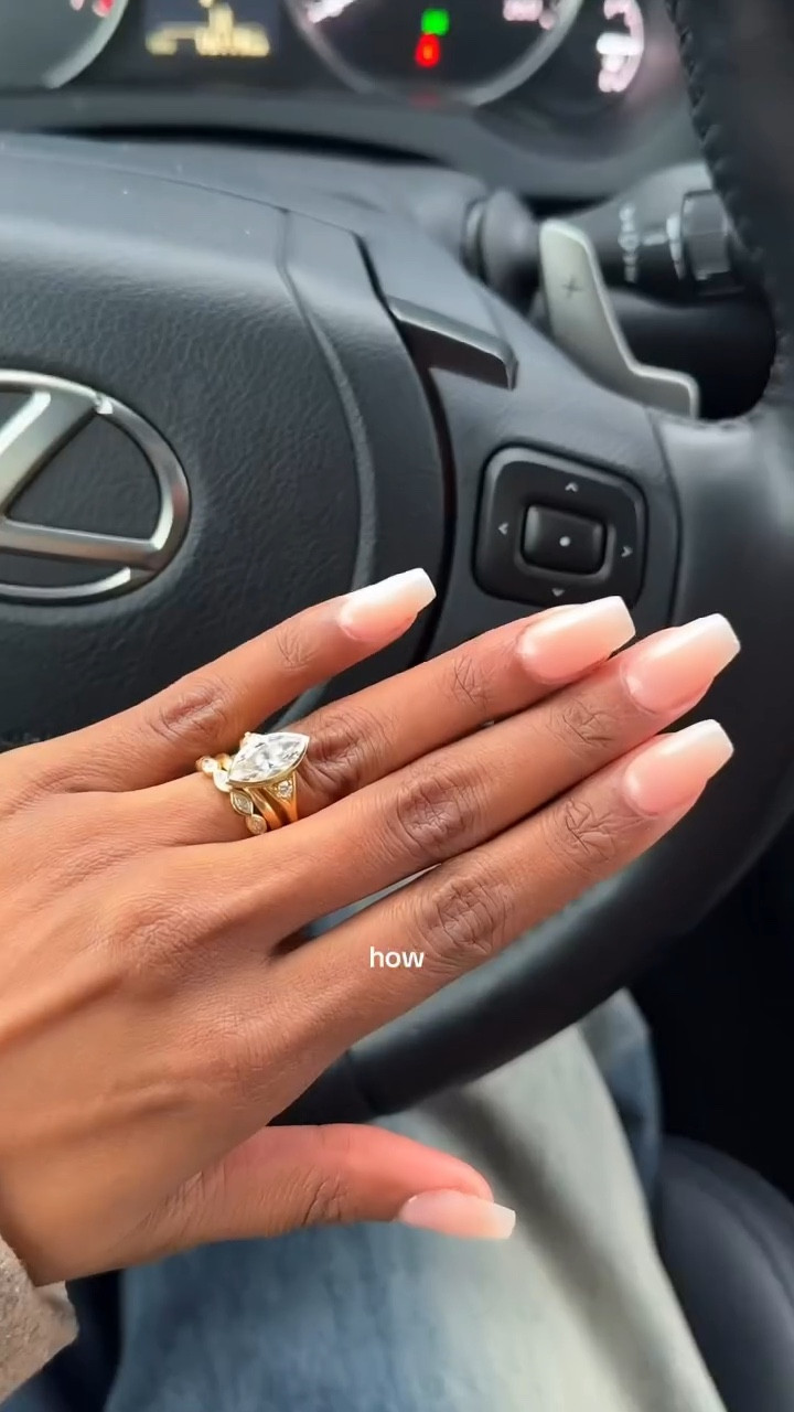 it’s nail day🩰✨ think this has to be one of my fave sets to date, what do you think?

@dndgel #nailday #nailvlog #nails #nailinspo #ballerinanails